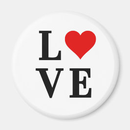 ラブクラシックハートシンプルエレガント マグネット