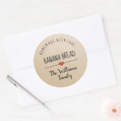 ラブクラフトとバナナパン自家製紙classi ラウンドシール (封筒)