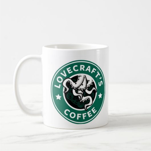ラブクラフトのコーヒー - コーヒーカップ (左)
