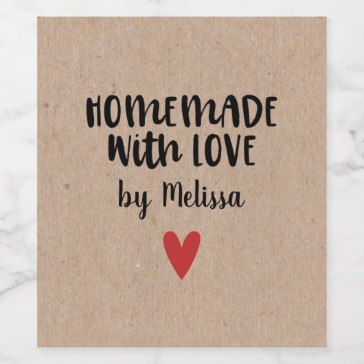 ラブクラフトエレガントクリスマスを持つ素朴手作り ワインラベル (シングルラベル)