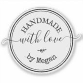 ラブクラフトメーリングで手作り シール (正面)