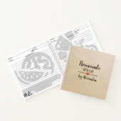 ラブクラフトレシピ帳 ノートブック (内部)