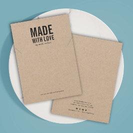 ラブクラフト素朴ネックレスディスプレイカードで作られた