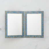 ラブクリスマスカードのスキーヤー シーズンカード (内部)