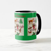 ラブクリスマスサンタモン マグカップ (正面右)