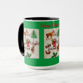 ラブクリスマスサンタモン マグカップ (正面左)