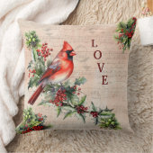 ラブクリスマスパリポストマーク装飾用クッション クッション (ブランケット)