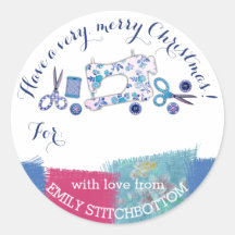 ラブクリスマスマシンクリスマスラベルで手作り