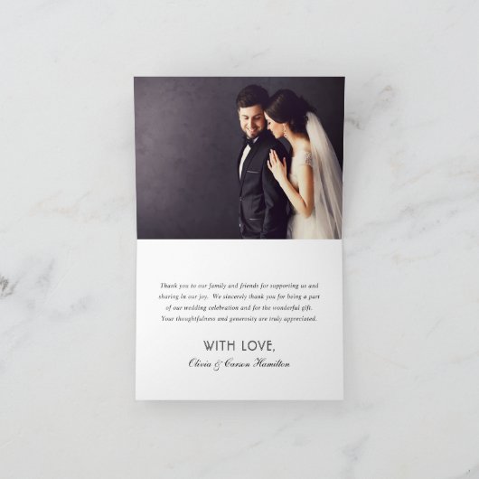 ラブクリーモダンムとブラックスクリプトモノグラム サンキューカード (内部)