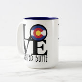 ラブクレステッドビュットコロラド15oz ツートーンマグカップ (正面左)