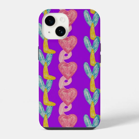 ラブクレヨンのアート Case-Mate iPhoneケース iPhone 14ケース (裏面)