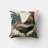 ラブクロウズヒアヴィンテージ鶏 クッション (正面)