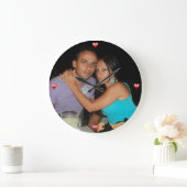 ラブクロック ラージ壁時計 (ホーム)