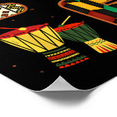 ラブクワンザハッピークワの7つの原則 ポスター (角)