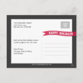 ラブク包まれたリスマスのはがき シーズンポストカード (裏面)