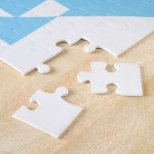 ラブグクールラフィックブルー ジグソーパズル (側面)