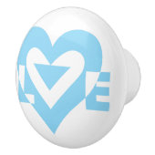 ラブグクールラフィックブルー セラミックノブ (右)