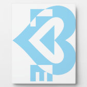 ラブグクールラフィックブルー フォトプラーク (正面)