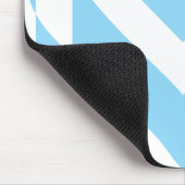 ラブグクールラフィックブルー マウスパッド (コーナー)