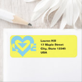 ラブグクールラフィックブルー ラベル (インサイチュ)