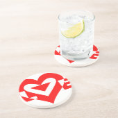 ラブグクールラフィックレッド コースター (側面)