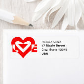 ラブグクールラフィックレッド ラベル (インサイチュ)