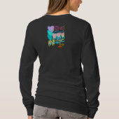 ラブグラフィティ抽象芸術アートへ衣服 Tシャツ (裏面)