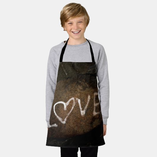 ラブグラフィティ エプロン (着用した状態)