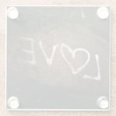 ラブグラフィティ ガラスコースター (裏面)