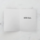 ラブグリーティングカード カード (内部)