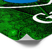 ラブグリーンポスタカスタマイズー ポスター (角)