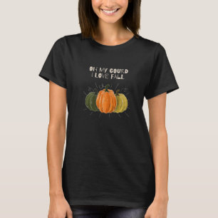 ラブグルドカボプキン秋紅葉メンズウィメンズ Tシャツ
