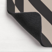 ラブグレイ・オン・ブラック マウスパッド (コーナー)