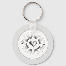 ラブグレー キーホルダー