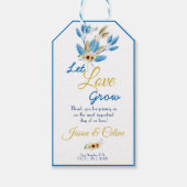 ラブグロウズラブギフト結婚式の引き出物ラベル ギフトタグ (正面)