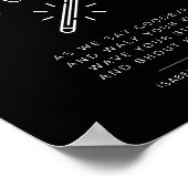 ラブグローのサインを愛するJOVI黒いエディ結婚ー ポスター (角)