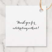 ラブグローメッセージカード結婚ズ フェイバータグ (裏面)