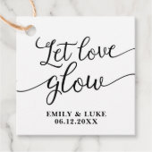 ラブグローメッセージカード結婚ズ フェイバータグ (正面)