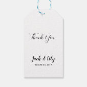 ラブグロー結婚式の引き出物グロースティック贈り物ラベル ギフトタグ (裏面)