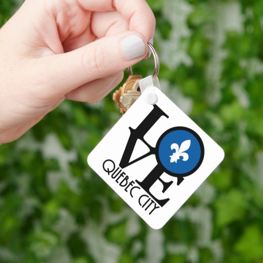 ラブケベックシティ キーホルダー (手)