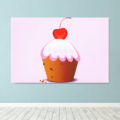 ラブケーキ キャンバスプリント (インサイチュ (ウッドフロア))
