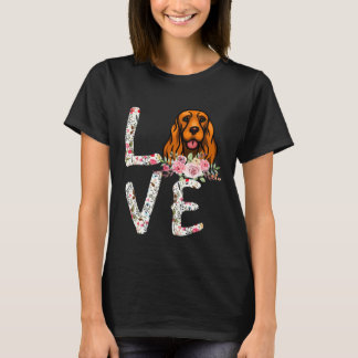 ラブコッカースパニエル犬女性キッズドッグ Tシャツ