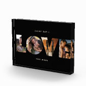 ラブコモダンラージュ切り出しロマンチックバレンタイン フォトブロック (右)