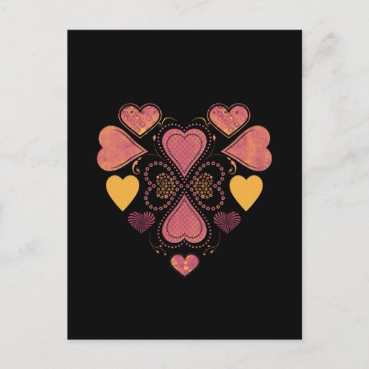 ラブコラージュ葉書 ポストカード (正面)