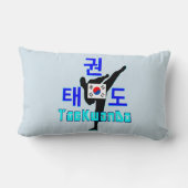 ❤☯✔ラブコリアン武術アートテコンドファブラス ランバークッション (裏面)