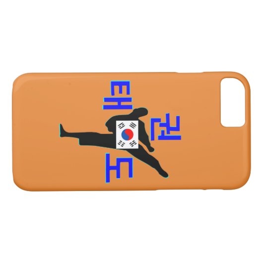 ❤☯✔ラブコリアン武術アートテコンドフェザー風 Case-Mate iPhoneケース (裏面(横))