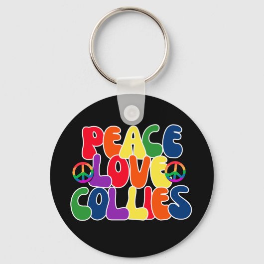 ラブコリーズを静める キーホルダー (正面)