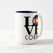 ラブコルテズコロラド15oz ツートーンマグカップ (正面右)