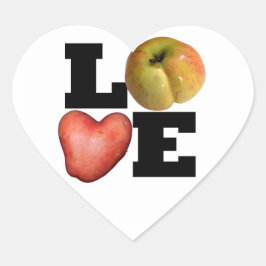 ラブコレクションハートポテトハートシール ハートシール