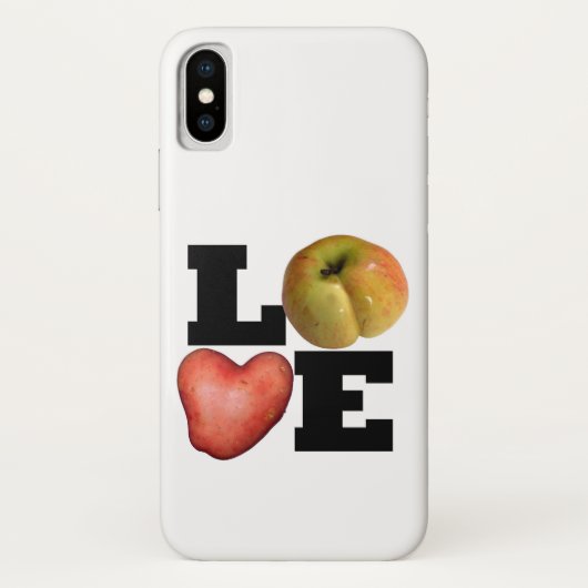 ラブコレクションポテトフルーツIphoneケース Case-Mate iPhoneケース (裏面)